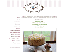 Tablet Screenshot of cakebyalissa.com